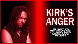 KIRK HAMMETT GETS REALLY ANGRY/EXPLODES WITH LARS ULRICH'S AUTHORITARIANISM - METALLICA FUNNY MOMENT