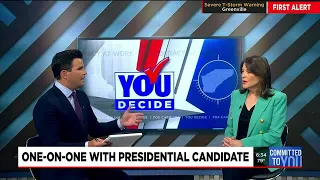 One on One: Marianne Williamson makes case for Democratic nomination