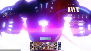 Valorant Agent KAY/O Character Select Animation! (ALL abilities!)