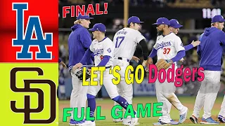 LA Dodgers Vs. Padres (FULL GAME 3) May 12, 2024 | MLB Season 2024