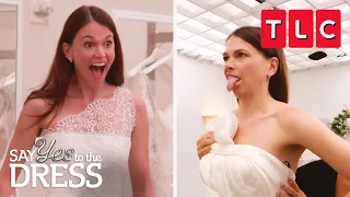 Broadway Star Sutton Foster Becomes a Bride! | Say Yes to the Dress | TLC