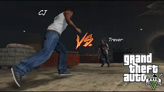 GTA V Trevor vs. CJ