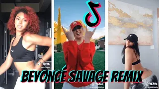 Savage remix Challenge Tiktok compilation!!