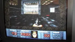 Sega Genesis 32X Test - Playing Doom