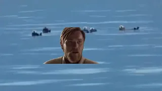 obi wan swims with sea otters