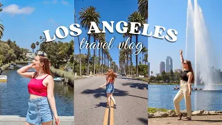 LOS ANGELES TRAVEL VLOG | Hollywood, hiking, food & what to do