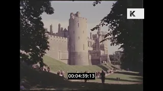 Uk Arundel Castle And Old Town 1950s