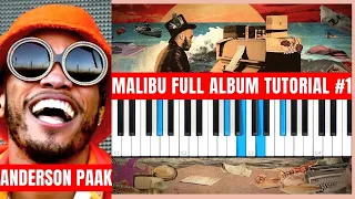 How to play Anderson Paak Malibu full album pt1| bird heart don't stand a chance the waters carry me