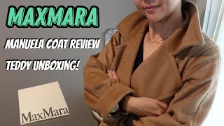 My MaxMara Collection | Manuela Icon Coat Review & Styling | Teddy Unboxing | Watch Before You Shop!