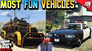 Top 10 Most Fun Vehicles In GTA Online