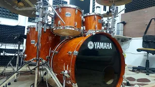 Yamaha stage custom birch honey amber