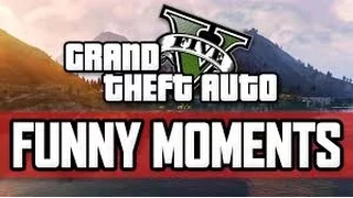 Grand Theft Auto V driving down Mount Chiliad Fail +funny moments