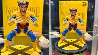 New Mezco Toyz Wolverine uncanny xmen action figure on display sdcc 2023