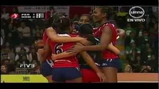 Peru x Dominicana 4set Final FIVB Women's Junior 2011