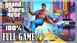 GTA Vice City Definitive edition - Full game 100%, All Side Missions, No Commentary