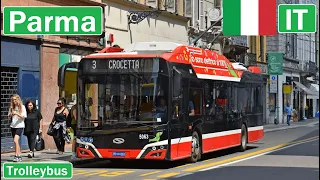IT - PARMA TROLLEYBUS / Parma filobus 2023 [4K]