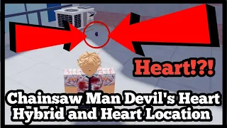 How To Find Heart In Chainsaw Man: Devil's Heart | Roblox