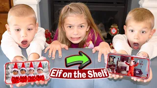 Elf On The Shelf Caught Moving On Security Camera Turns Life Size And Controls Our Day The MOVIE!