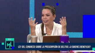 Milagros Leiva Entrevista – MAY 26 - 2/3 - LEY SOBRE PRESCRIPCIÓN DE DELITOS | Willax