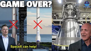 The Disappointing truth of Blue Origin BE-4 engine! How SpaceX can save...