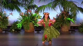 2019 E Hula Mau - Kawailehua Hula Ohana - Solo Tati Kahiko