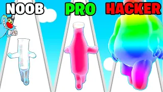 NOOB vs PRO vs HACKER | In Colour Runner | With Oggy And Jack | Rock Indian Gamer |
