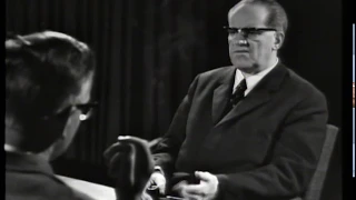 Günter Gaus im Gespräch mit Herbert Wehner (1968)