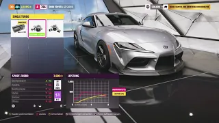 FH5: Different Stututu (Turbo Sound) in Tuning Menu 💥 Supra Mk5💥