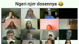 Ngeri Dosennya ? 😆😆