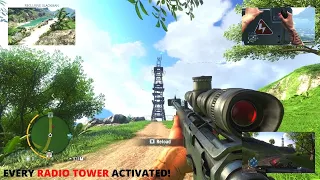 EVERY RADIO TOWER ACTIVATED! || RADIO TOWER || FAR CRY 3 || FAR CRY 3 GAMEPLAY || UBISOFT