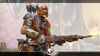 SHADOW OF WAR - UNIQUE MARAUDER OVERLORD MARKSMAN IN NEMESIS DESERT DIFFICULTY GRAVEWALKER