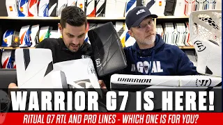 Warrior G7 Pads and Gloves