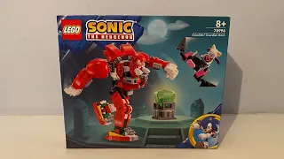 Lego Sonic the Hedgehog Knuckles' Guardian Mech Set Review.