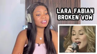 Lara Fabian: broken vow Reaction