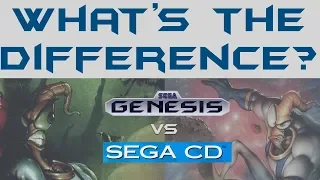 What's the Difference? - Earthworm Jim - Sega Genesis vs Sega CD