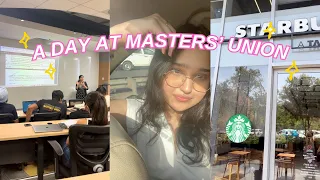 A DAY AT MASTERS' UNION 🌟 campus tour & college vlog