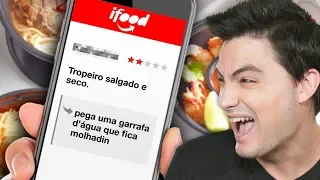 CONVERSAS DE IFOOD MAIS ENGRAÇADAS! [+10]