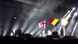 Paul McCartney "Flags Waving" Rock Werchter Belgium 30 June 2016