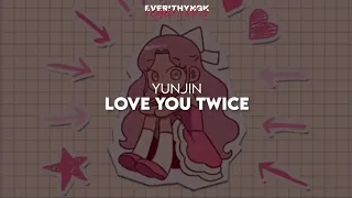 [PT/BR] Yunjin- Love you twice (legendado/tradução)