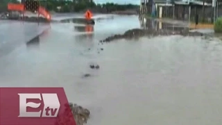 Intensas lluvias provocan inundaciones en Nuevo Laredo, Tamaulipas/ Titulares