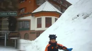 Путешествуем вместе с детьми зимой. Шварцвальд Германия. Mummelsee.