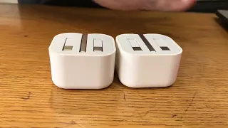 Identify Copy vs Fake Charger - Apple 20W Power Adapter