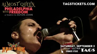 ALMOST QUEEN with special guest PHILADELPHIA FREEDOM