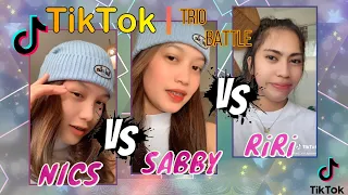 Sabby & Sophia Vs RiRi Navarro Vs Nics Orense | TikTok Trio Battle