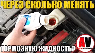 Через сколько (когда) менять тормозную жидкость? ВСЕ ПО УМУ! Просто о сложном