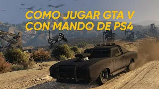 COMO JUGAR A GTA 5 CON MANDO DE PS4 EN PC!!