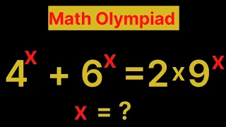 A Nice Exponential Problem| Math Olympiad| #matholympiad @make_math_easy