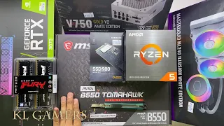 AMD Ryzen 5 5600X msi B550 TOMAHAWK RTX3070 VISION ML240 ILLUSION WHITE Edition