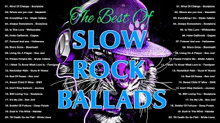 Best Scorpions, Led Zeppelin, U2, Nirvana, GNR , Bon Jovi 🔥 70s 80s 90s Slow Rock Ballads Playlist