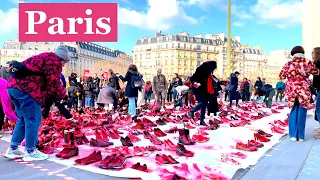 Paris France - HDR walk in Paris, Spring 2024 - Paris 4K ultra HD